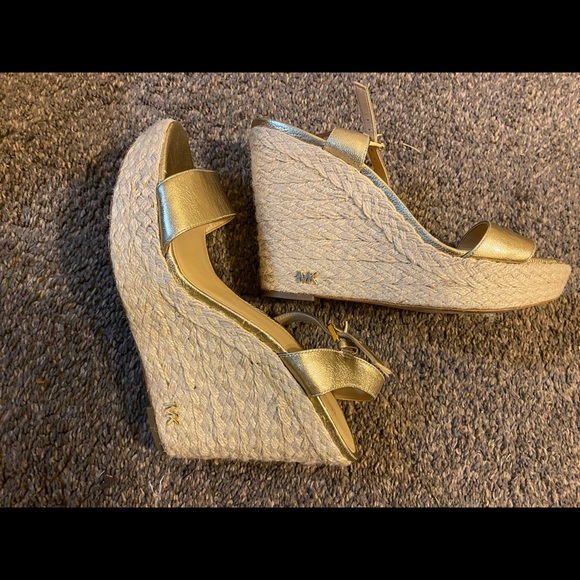 MICHAEL Michael Kors Shoes - Michael Kors Wedges GOLD